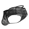 CandyMan Shorty Dentelle Sedna Noir